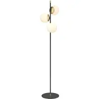 Maytoni Golvlampa Nostalgia, Svart, Vardagsrum / matsal, Metall, Modern, Golvlampa