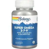 Solaray Super Omega 3·7·9 120 Enheter