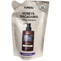 Kundal Honey&Macadamia Nature Shampoo Refill Pack 400ml White Musk 400ml
