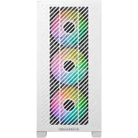 Cooler Master PC-chassi - - E301-WGNN-S00 - Elite 301 - ARGB - Vit