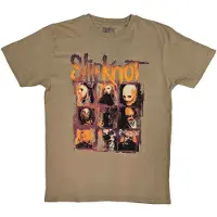 Ginza.se Slipknot: Unisex T-Shirt/The End, So Far Grid Photos (Tan Brown) (Back Print) (XX-Large)