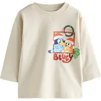 Next T-shirt kräm / grön / röd