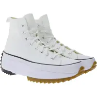Converse Run Star Hike High Vit Svart Gummi Unisex Sneakers 166799C 40 white
