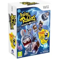 Games Wii Raving Rabbids Travel In Time + Figure