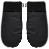 Rains Puffer Mittens Black