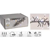 Christmas gifts JULGRANSBELYSNING LJUSKEDJA 3000 LED TIMER KALL OCH VARMVIT