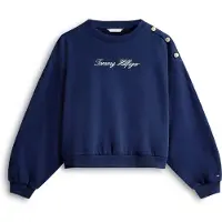 Tommy Hilfiger Sweatshirt blå / vit