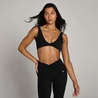 Myprotein MP Women's Tempo Twist Front Sports Bra – Black - L