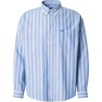 HUGO Ebill 10268598 Blue Skjorta Med Långa ärmar