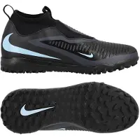 Nike Phantom 6 Academy High Cut TF Shadow - Svart/Blå Barn - Turf (TF), storlek 38