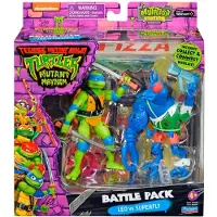 Playmates Teenage Mutant Ninja Turtles Leonardo Vs Super Fly-figur 11 Cm