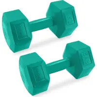Spokey Hantlar Monster II vinyl 2 x 5 kg svarta
