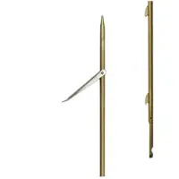 Picasso Gold Spring Steel Round Shark Fin 7 Mm Enkel Flopper Spjutaxel