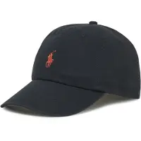Ralph Lauren för män. 710548524012 Keps i kinesiskt tyg av svart bomull (OSFA), Casual