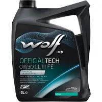 WOLF Officialtech Ll Iii Fe Sae 0w-30 Motorolja 5l