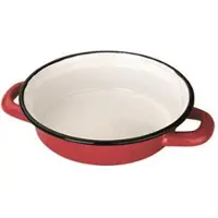 Jamon Ibili 912218 Äggform 18 cm i emaljerat stål röd