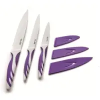 Jamon Kökskniv - IBILI - 727608P - Rostfritt Stål - Non-stick - Lila 8,5 cm violett