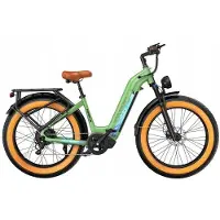 KUKIRIN Vélo Électrique - OVIVO HYPER V6 - 250W - 48V 20Ah - Autonomie 150 km - Vitesse 25 km/h grön