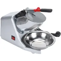 Vestidos 300W Elektrisk Iskross 2200r/min 65kg/h Snökonmaskin Hyvelismaskin Rostfritt stål för L