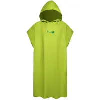 Vestidos Surf Poncho Byte av handduk Snabbtorkande dräkt med huva Mikrofiber strandfilt Badhandduk Simhandduk grön