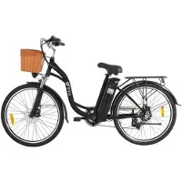 Voltebike VTT - BENFUTO - DYU C6 - Batterie amovible - Hydrauliques - 26 pouces svart