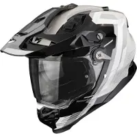 Scorpion ADF-9000 Air Patrol Integral- och crosshjälm Svart/Silver M Unisex sort