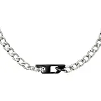 Diesel Halsband silver