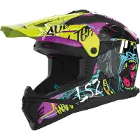 LS2 MX708 Fast II Gorilla Motocross hjälm