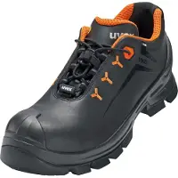 Uvex 2 Vibram 6522249 ESD Säkerhetsskor S3 Skostorlek (EU): 49 Svart, Orange 1 par