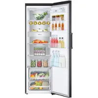 LG 386L Fristående kylskåp (Matte Black) - Energiklass D, Door Cooling, LINEARCooling, FRESHBalancer, Smart Diagnosis med Wi-Fi - GLM71MCCSF