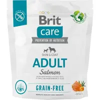 Brit Care Grain-free Adult torrfoder med lax 1 kg