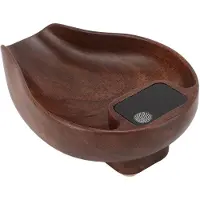 Igeteck Våg för te i trä Hög noggrannhet 0,1 g 0,01 oz Upplösning 0,3 till 200 g Uppladdningsbar Elegant kök
