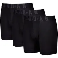 Jordan Boxershorts 'Flight' mörkgrå / svart