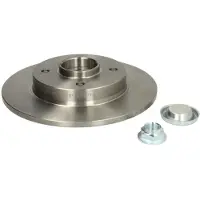 Delphi Bromsskiva BG9021RS bak, full, 1 Stycke