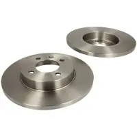 Delphi Bromsskivor BG2454, fram, full, 2 Stycke