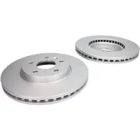 Delphi Bromsskivor BG4191C fram, ventilerad, 2 Stycke