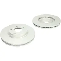 Delphi Bromsskivor BG4562C fram, ventilerad, 2 Stycke