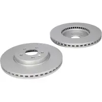 Delphi Bromsskivor BG4783C fram, ventilerad, 2 Stycke