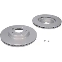 Delphi Bromsskivor BG3980C fram, ventilerad, 2 Stycke