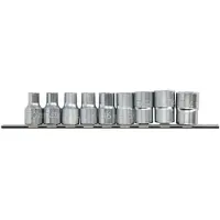 Toptul TORX hylssats 1/2 tum 9 Styck (E10 - E24)