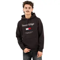 Tommy Hilfiger Logo Embroidery Fleece Hoody