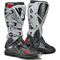 Sidi Crossfire 3-Kängor Motocrossstövlar Svart/Grå 42 Herrar sort