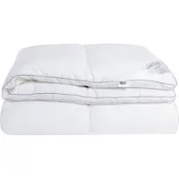 Nordstrand Dubbeltäcke - Bambus helårstäcke - Extra mjuk bambu och dunfiber - Allergivänligt - 200x220 cm -