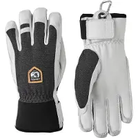 Hestra - Skidhandskar - Army Leather Patrol Glove Charcoal för UnisexSoftshell - Storlek 7 - Grå