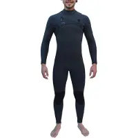 Kynay Surf Ultra Stretch Warma Plus 5/3 Mm Långärmad Neopren Våtdräkt Med Bröst Blixtlås