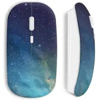 CAPACHEAP Souris Sans Fil Galaxy Etoile