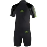 Ocean & Earth Surf School Spring 2 Mm Kortärmad Shorty Med Dragkedja Bak