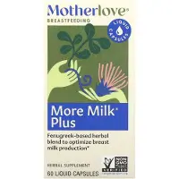 Mother Love , Amning, Mer Mjölk Plus, 60 Flytande Kapslar