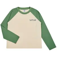 Petit Bateau Långärmade T-shirts TUCSON pojkar - Grön - 10 år