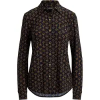 Ralph Lauren Blus 'CLASSIC' marinblå / guld